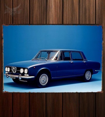 Металлическая табличка Alfa Romeo 2000 Berlina (105)